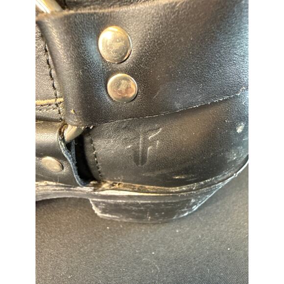 Vintage Frye Harness Motorcycle Boots Sz 7.5M